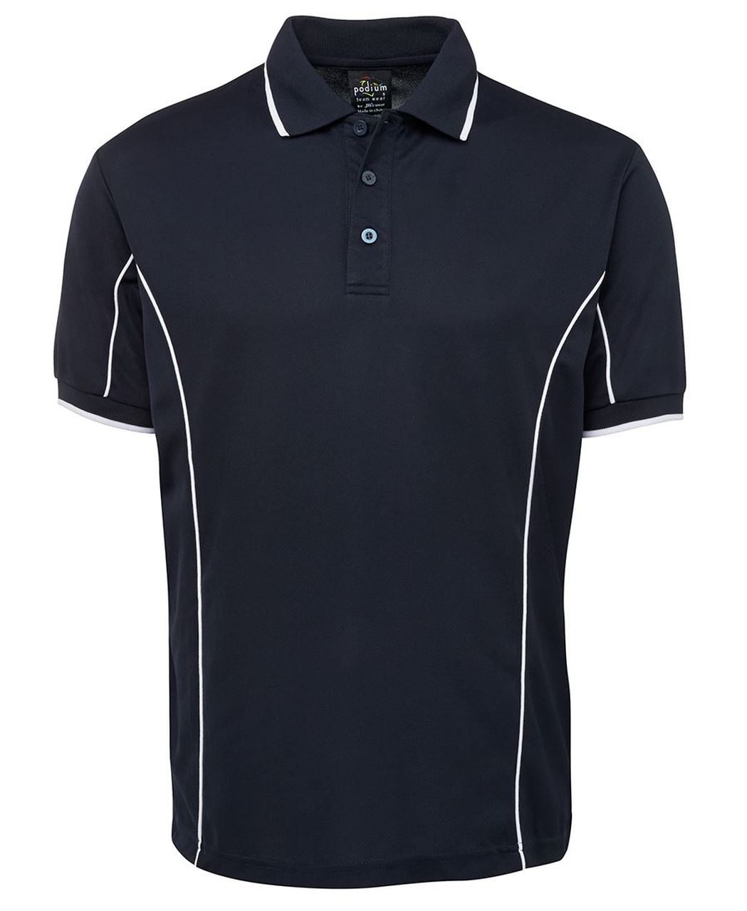 PODIUM S/S Piping Polo (S,M,L)
