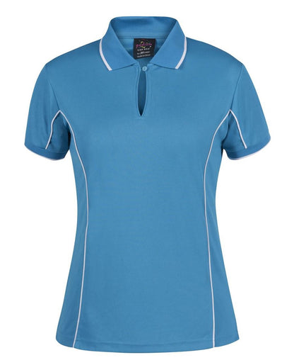Podium Ladies Piping Polo (7LPI) - (size 18 - 24)