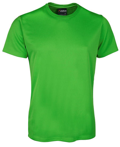 PODIUM FIT POLY TEE (7PNFT) - (XS - 3XL)
