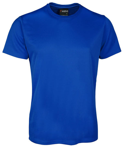 PODIUM FIT POLY TEE (7PNFT) - (XS - 3XL)